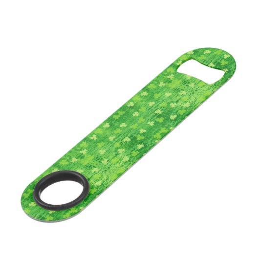 St Patrick's Day ~ Roestvrij stalen flessenopener Speed Flessenopener (Achterkant Gekanteld)