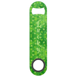 St Patrick's Day ~ Roestvrij stalen flessenopener Speed Flessenopener