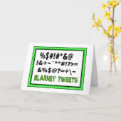 St. Patrick's Day Romance Wenskaart Kaart (Gele Bloem)