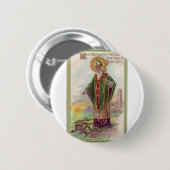 St. Patrick's Day Ronde Button 5,7 Cm (Voorkant /achterkant)