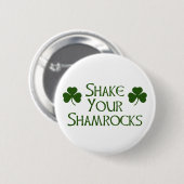 St. Patricks Day Ronde Button 5,7 Cm (Voorkant /achterkant)