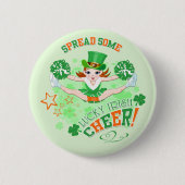 St Patrick's Day Ronde Button 5,7 Cm (Voorkant)