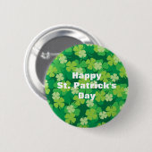 St. Patrick's Day Ronde Button 5,7 Cm (Voorkant /achterkant)
