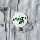St Patrick's Day Ronde Button 7,6 Cm (In situ)