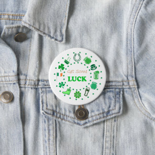 St. Patrick's Day Ronde Button 7,6 Cm
