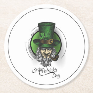 St. Patrick's Day Ronde Kartonnen Onderzetter
