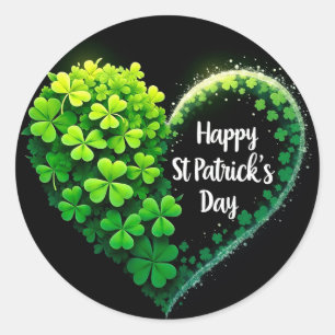 St. Patrick's Day Ronde Sticker
