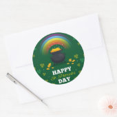 St. Patrick's Day Ronde Sticker (Envelop)