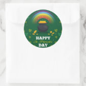 St. Patrick's Day Ronde Sticker (Tas)
