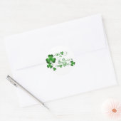 St Patricks Day Ronde Sticker (Envelop)