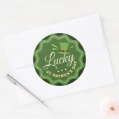 St. Patrick's Day Ronde Sticker (Envelop)