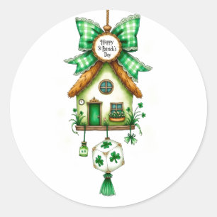 St. Patrick's Day Ronde Sticker