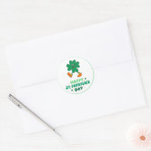 St.Patrick's Day Ronde Sticker (Envelop)