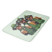 St. Patrick's Day Rottweiler Honden Badmat (Gekanteld)
