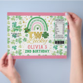 St Patrick's Day Roze Two Lucky Chip Bag Wrapper Flyer (Hand)