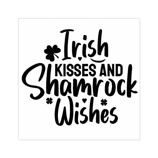 St Patrick's Day Rubber Stamp Rubberstempel (Afrduk)