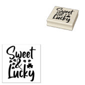 St Patrick's Day Rubber Stamp Rubberstempel (Gestempeld)