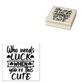 St Patrick's Day Rubber Stamp Rubberstempel (Gestempeld)
