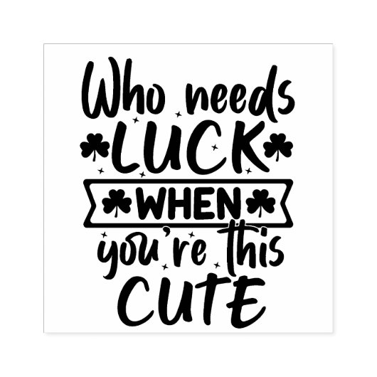 St Patrick's Day Rubber Stamp Rubberstempel (Afrduk)