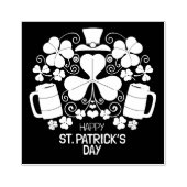 St. Patrick's Day rubber stempel (Afrduk)