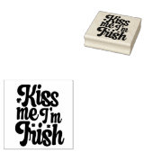 St. Patrick's Day rubber stempel (Gestempeld)