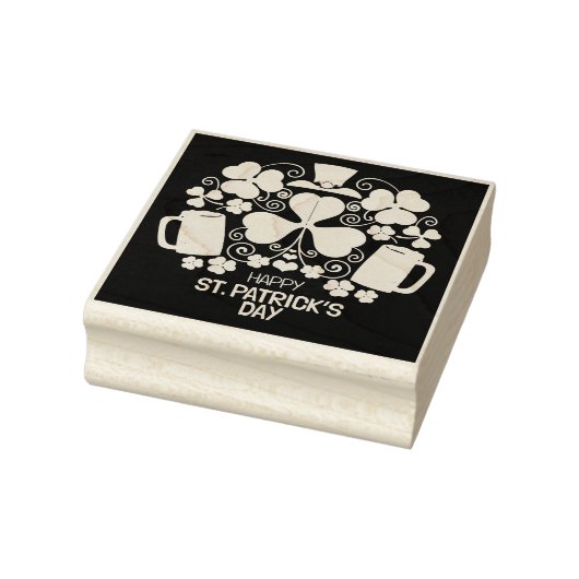 St. Patrick's Day rubberen stempel (Stempel)