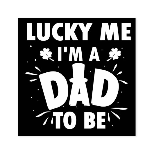 St. Patrick's Day rubberen stempel (Afrduk)