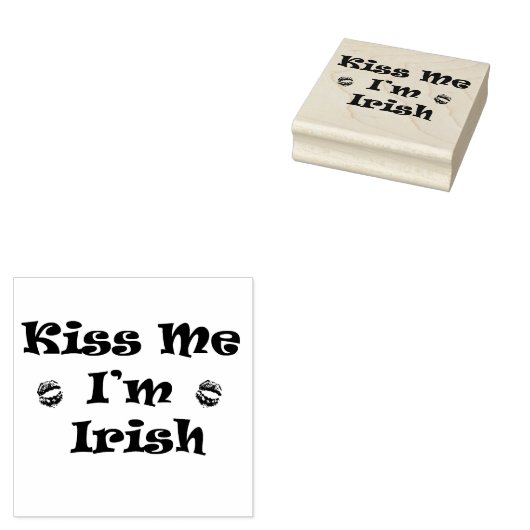 St Patrick's Day Rubberstempel (Gestempeld)
