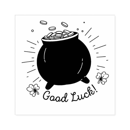 St Patrick's Day Rubberstempel (Afrduk)