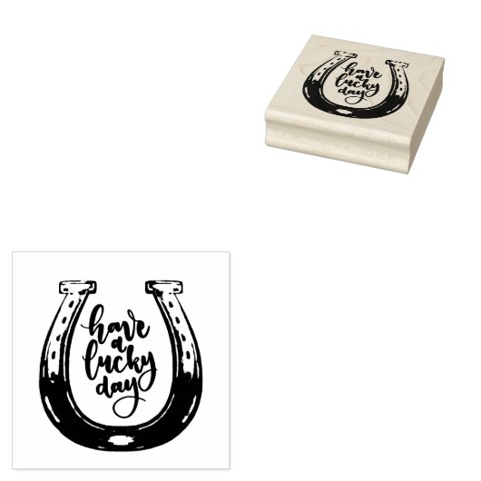 St Patrick's Day Rubberstempel (Gestempeld)