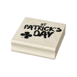 St Patrick's Day Rubberstempel