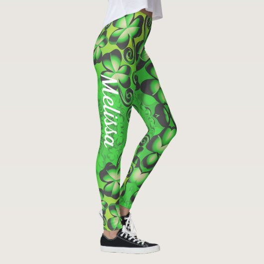 St Patrick's Day Saint Patrick Pants GREENER Leggings (Rechts)