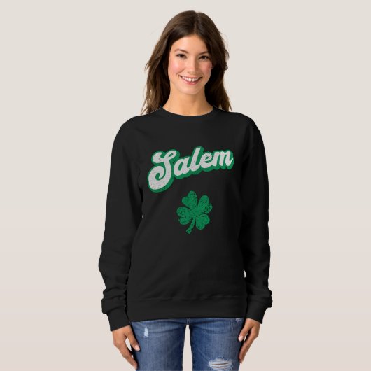 St Patrick's Day Salem Trui (Voorkant volledig)