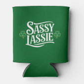 St Patricks Day Sassy Lassie Grappig Iers meisje Blikjeskoeler (Voorkant)