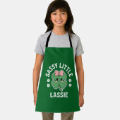 St Patricks Day Sassy Little Lassie Kinder Meisje Schort (Insitu)