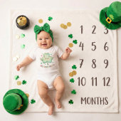 St. Patrick's Day Schattig "Mijn Lucky Charm" Klav Romper