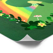 St. Patrick's Day Schattigee Leprechaun Art Print (Hoek)