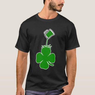 St Patrick's Day schenken Shamrock groen bier T-shirt