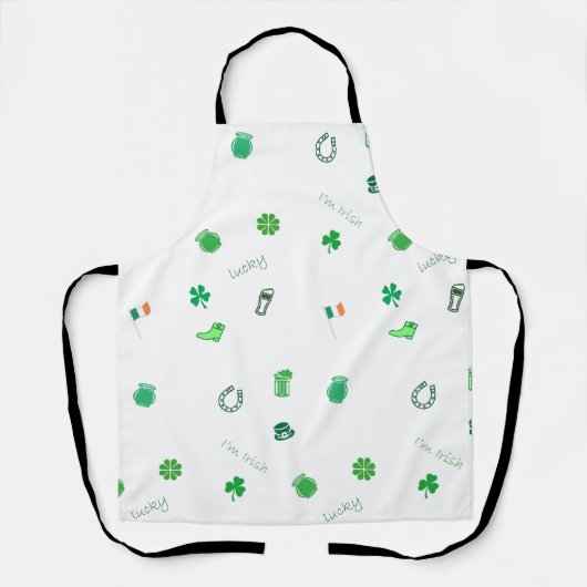 St. Patrick's Day Schort (Voorkant)