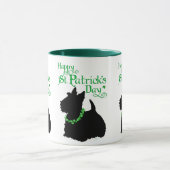 St Patrick's Day Scottish Terrier Mok (Midden)
