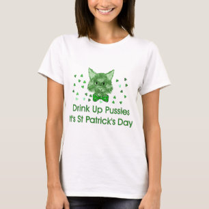 St Patrick's Day Scrapper Cat T-shirt