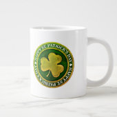 St Patrick's Day Seal Grote Koffiekop (Rechts)