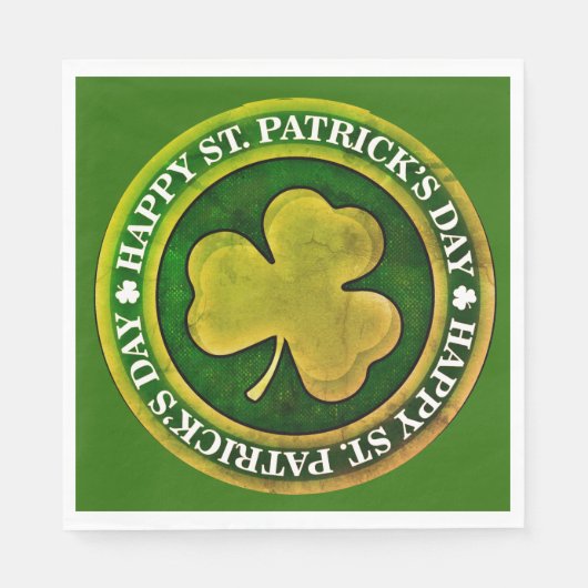 St Patrick's Day Seal Servet (Voorkant)