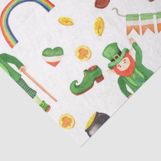 St Patrick's Day Series Design 10 Tissuepapier (Detail)