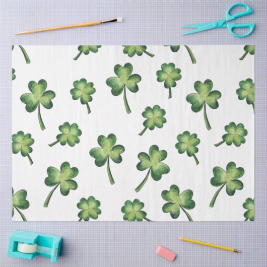 St Patrick's Day Series Design 28 Tissuepapier (Craft)