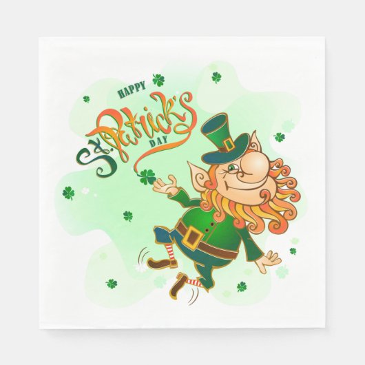 St. Patrick's Day servetten (Voorkant)