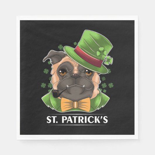 St. Patrick's Day servetten (Voorkant)