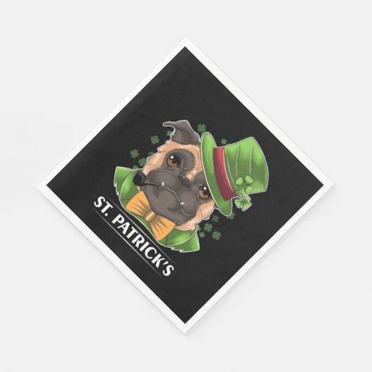 St. Patrick's Day servetten (Hoek)
