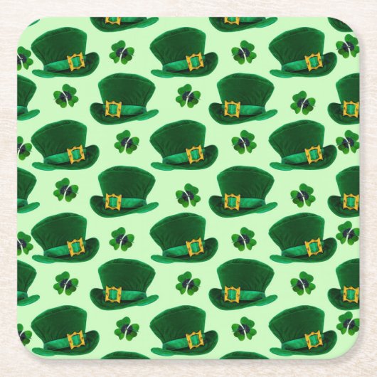 St. Patrick's Day servetten Kartonnen Onderzetters (Voorkant)