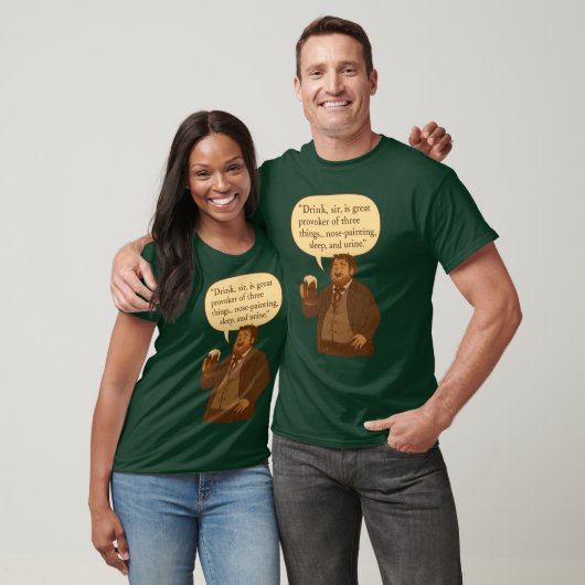 St. Patrick's Day Shakespeare Fun T-shirt (Unisex)